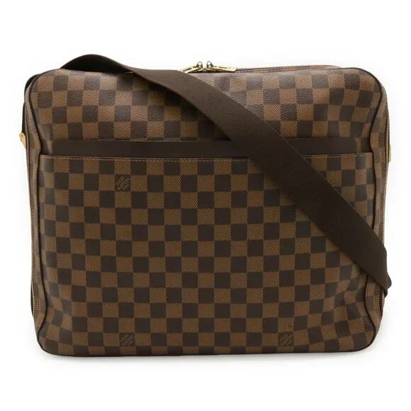 LOUIS VUITTON Brown Damier Shoulder Bag - Picture 1 of 8